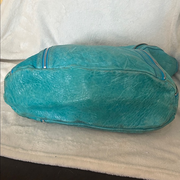 MARC JACOBS Teal Leather Hobo Bag - Picture 3 of 6